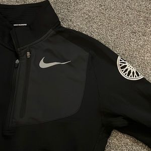SoulCycle x Nike Running therma sphere element half zip sweat in black